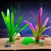 Aquarium Landscape Grass Plastic Aquariums Decorations Art Crafts Terrarium Habitat Ornaments Photo Props