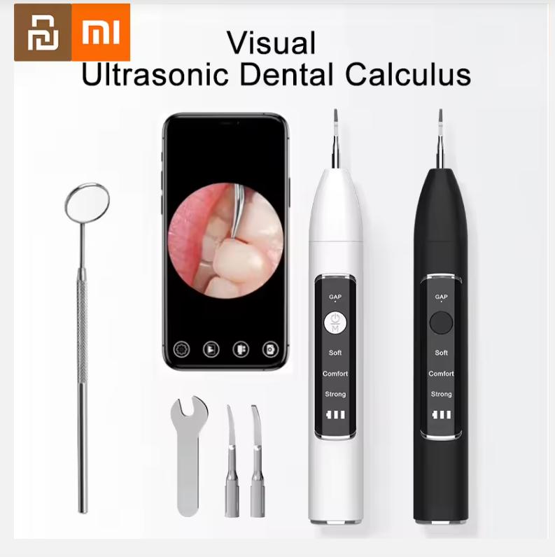 Visual Dental Calculus Remover Teeth Plaque Scaler Stain Clean Electric Tooth Stone Removal Eliminator NEW