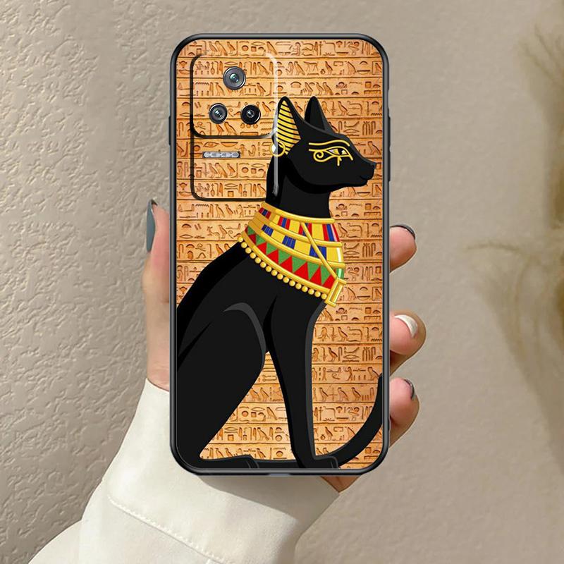 Egypt Nefertiti Anubis Ankh Case For Xiaomi 13T 14T 15T Pro 14 15 Ultra 17 Pro Max POCO F8 F7 F5 F6 X3 X5 X6 X7 Pro Cover
