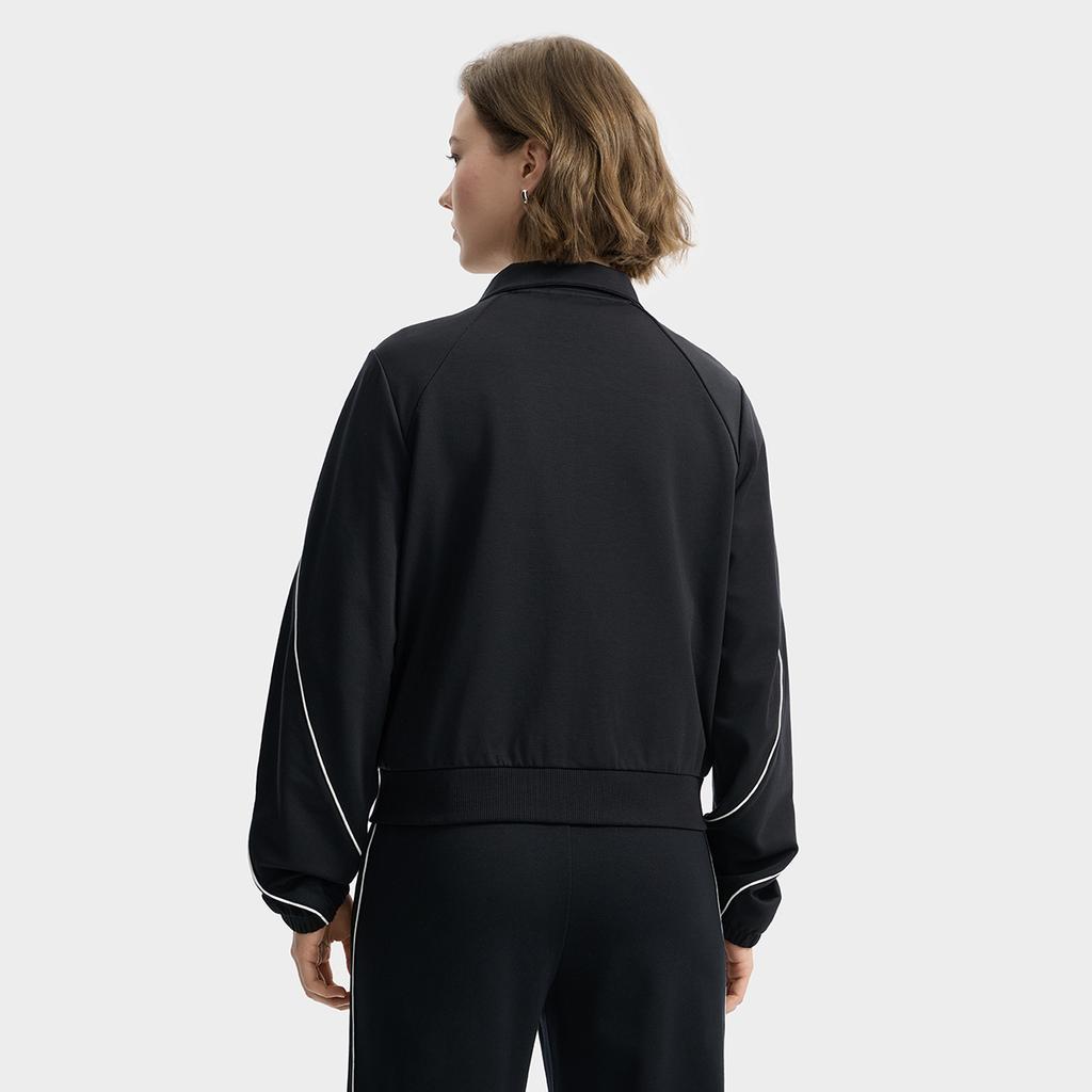 New FILA WHITE Jackets Women's Jet Black BK F11W533504F-BK