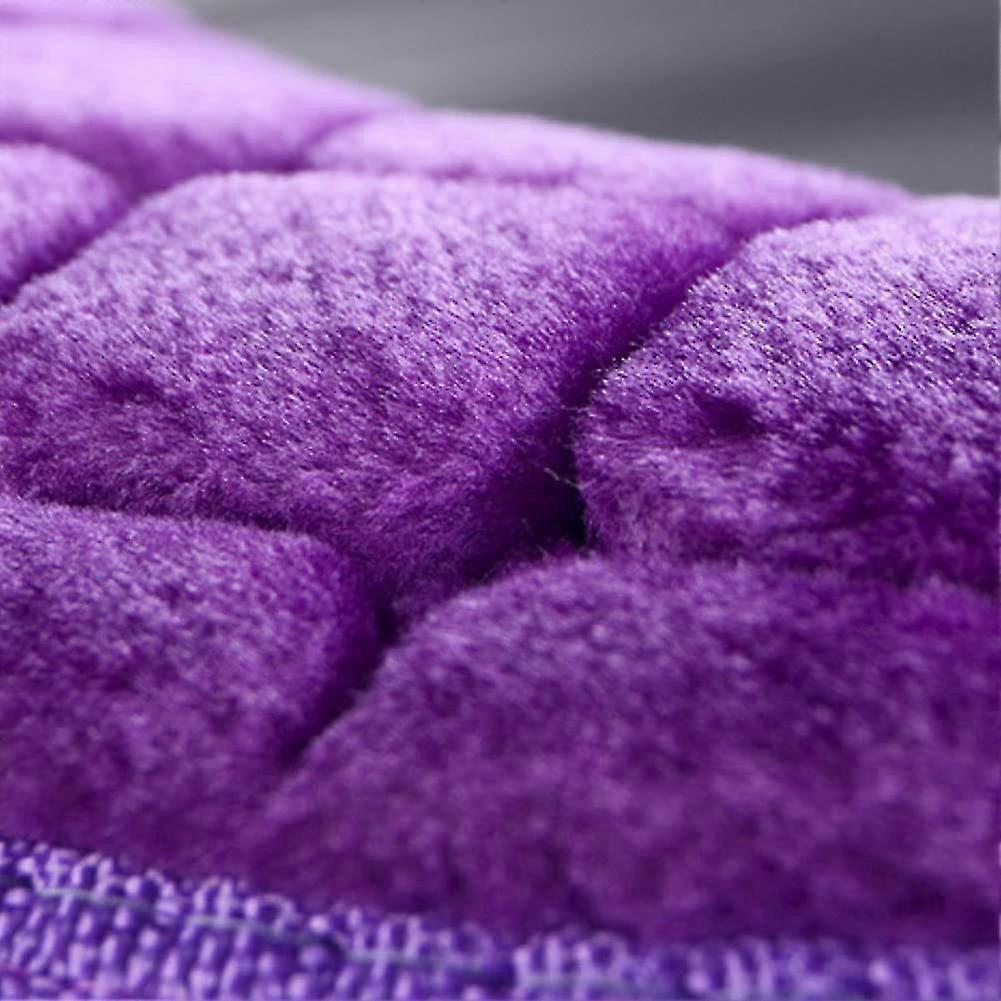 Toilet Upholstery Plush Wash Pad Universal Toilet Seat Pad with Zipper (grey) - DD01