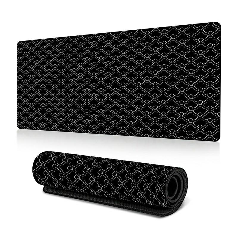 

300*700*3mm Large Mouse Pad Abstract Pattern Anti-skid Computer Laptop Desktop Mat N