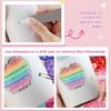 Fashion Art Rhinestones Set With 6 Different Styles Temperature Resistant Flat Back Items For Fabric Projects