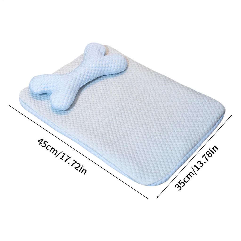 Cooling Bed For Cats Cooling Pet Mat Wear-Resistant Dog Chill Pad Cat Sleeping Rest Supplies For Floor Sofa Nest Living Room Or