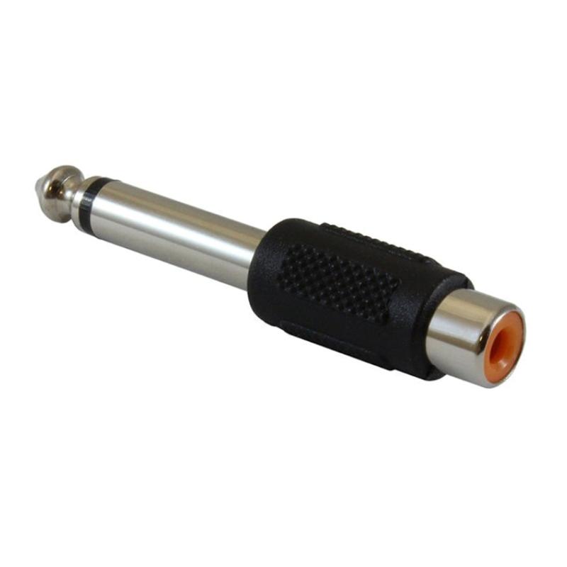 3.5mm Male To Female 2RCA Auditory Connector Computer TV 3.5 6.5 Plug Female Auditory Adapter
