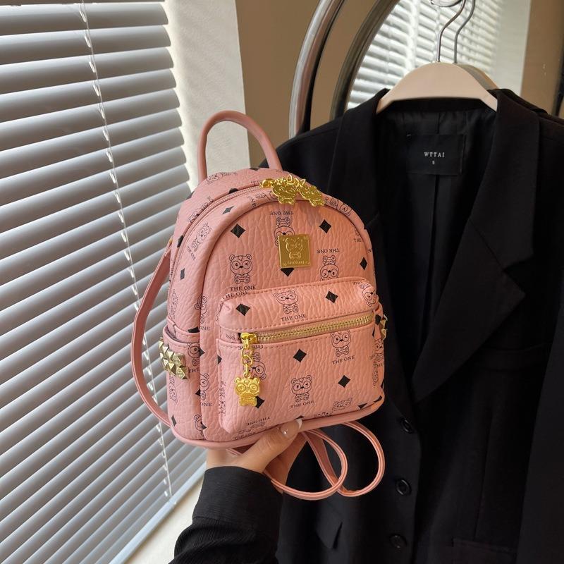 Plecak Plecak Damski Damski Nowy Modny Wysokiej klasy Torba Szkolna Dziewczęca Studentka Kolegium Podróżna Torebka Trend