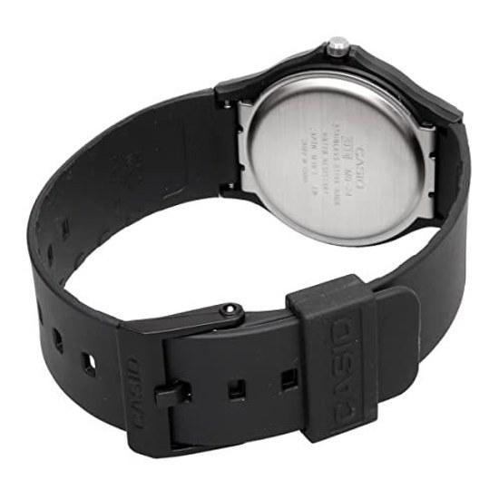CASIO Analog Wristwatch Chipkashi Cheap MQ-24-1BL Urethane Belt Unisex Black 24-hour Display Index Overseas Model