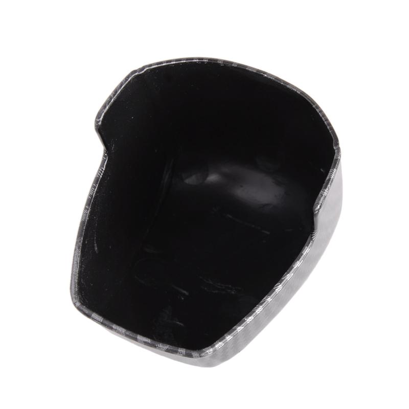 Gear Shift Knob Trim Cover Fit for Lexus RX350 500h  2024 Black Carbon Fiber Texture ABS