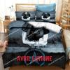 Avril Lavigne Duvet Cover Pillowcase Bedding Set Adult Boys Girls Bedroom Decoration Children Gift Single Double Large Size