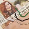 Emerald Zircon Bracelet Hand Jewelry, The Same Niche High-End Titanium Steel Zircon Bracelet For Men And Women