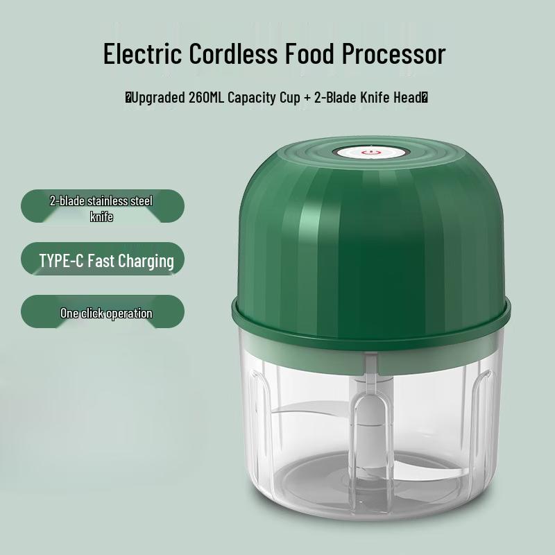 ZISIZ Mini Food Chopper and Garlic Masher