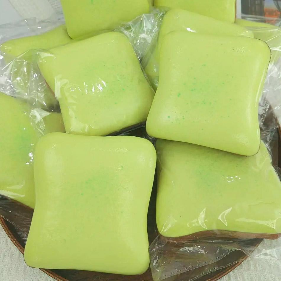 Squishy Butter Toast Squeeze Toy Stress Relief Slow Rising Sensory Fidget for Anxiety ADHD Autism Gifts Kids Adults ASMR Fun