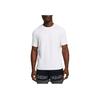 Under Armour Meridian Soft Comfortable Crew Neck Short Sleeve T-Shirt Men Tops White 1386973-100