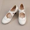 Women's High-heeled Single Shoes Spring and Summer New Large-size Casual Shallow-mouth Low-top Shoes