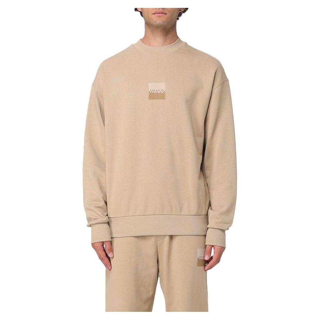 Hugo Mens Logo Drop Shoulder Regular Sweatshirt