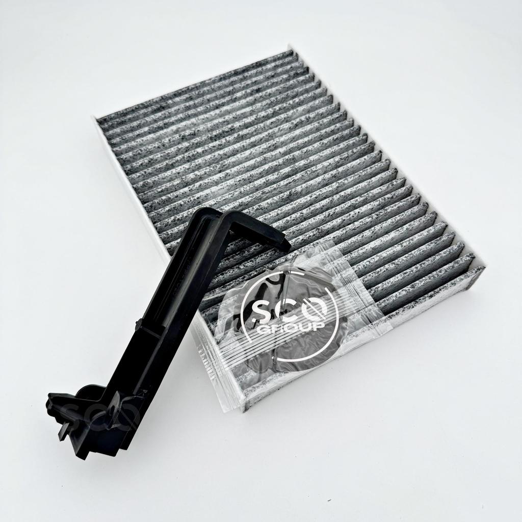 Uhlíkový kabinový filtr pro Renault Megane MK4 pro Talisman Kryt pylového filtru Rám klimatizace Černý 272764273R; 272774BU0A; 272774812R