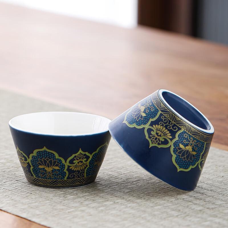 Qimingxuan Portable Kung Fu Ceramic Tea Set