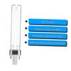 2 Stück 9W G23 Sockel Aquarium Fischtank UV Sterilisator Reiniger Lampen Keimtötende Ultraviolette Ersatz-Glühlampen