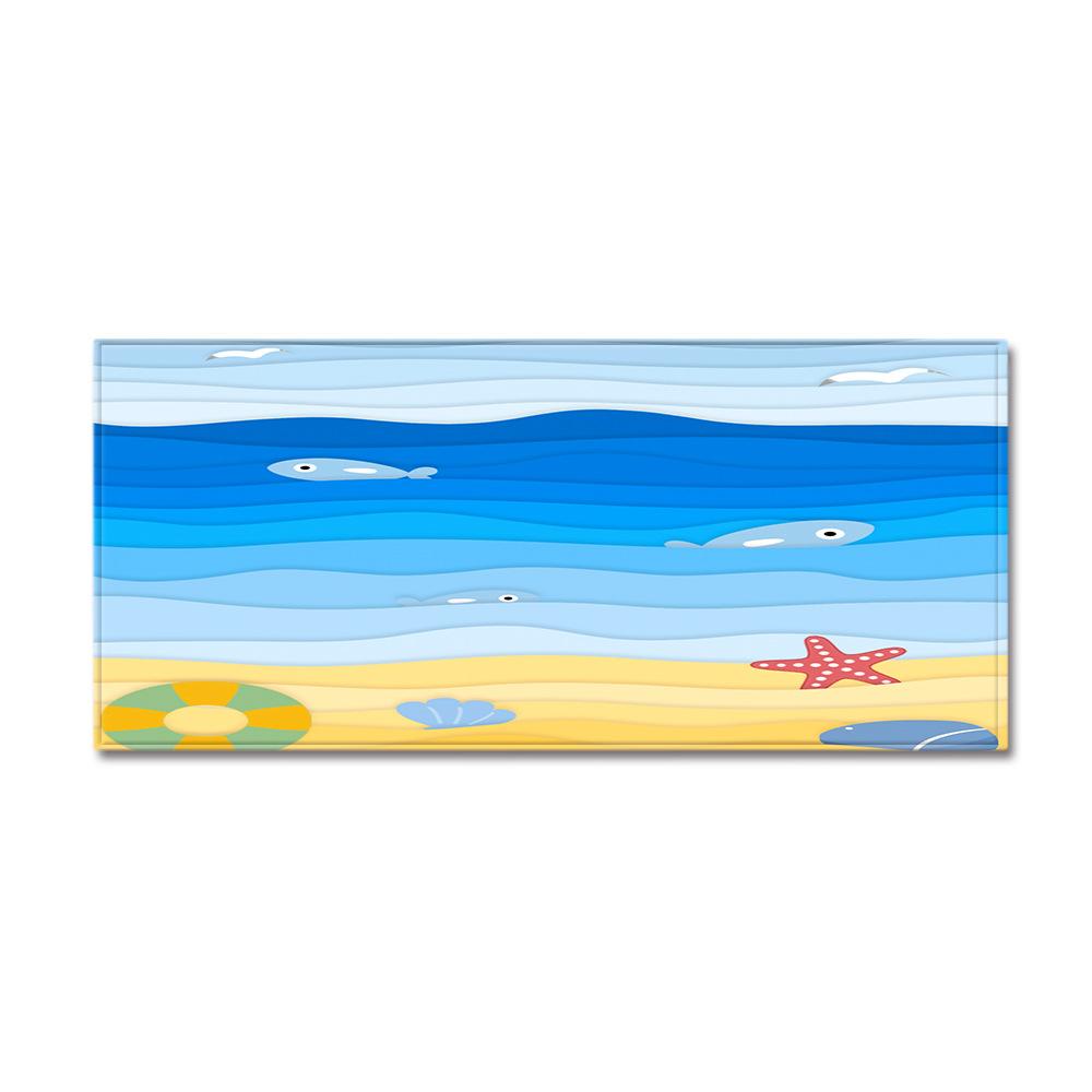 Kitchen Strip Gradual Change Floor Mat Doormat Carpet Floor Mat