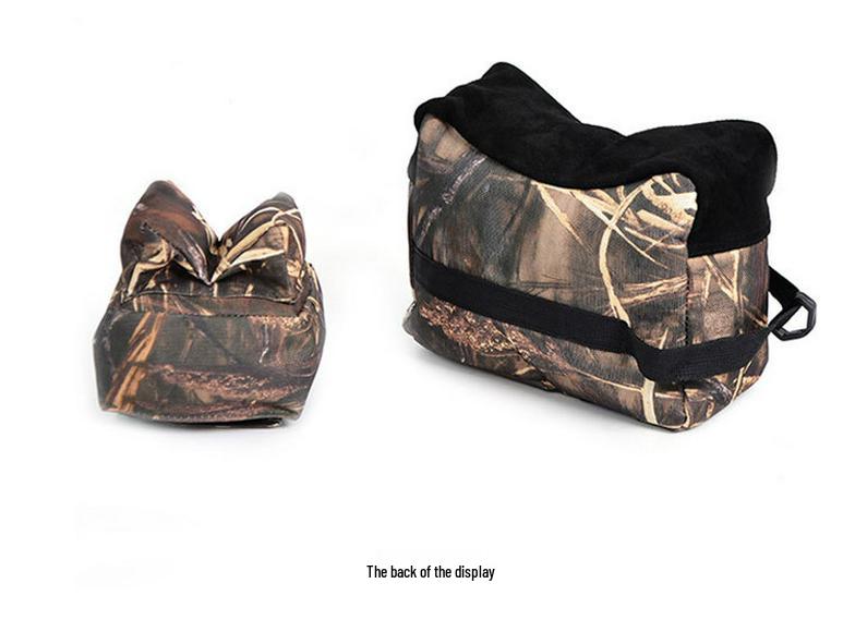 Camouflage Outdoor Cowhide Gun Rest Tactical Sandbag for Shooting and Military Enthusiasts