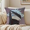 anime intense JJujutsu KKaisen Cushion Cover Pillowcase Antidustmite living Room Sofa Decor Cushion Room