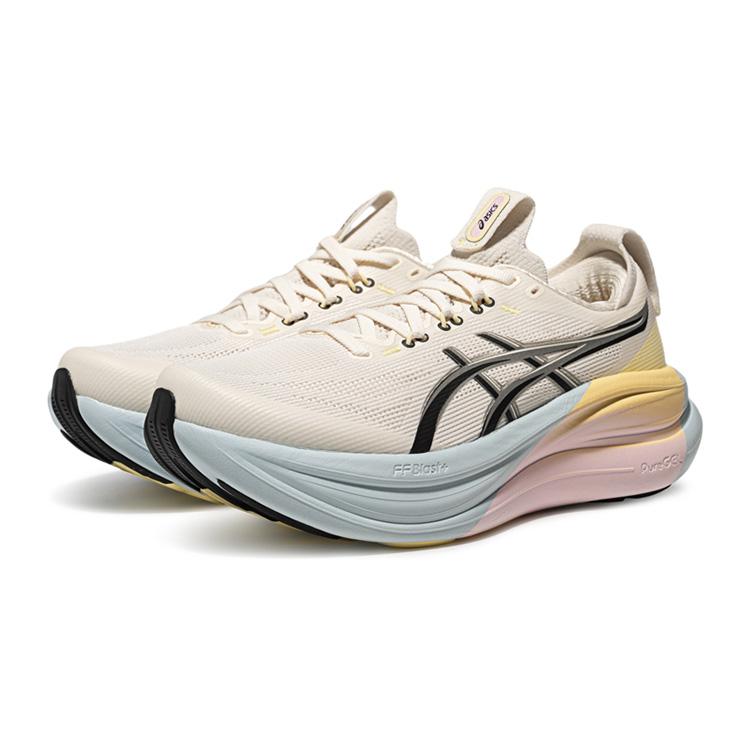 Asics Gel-Nimbus 28 Reflektierend Nachtlaufen Dämpfung Atmungsaktiv Rebound Low-Top Laufschuhe Damen Sneaker 1012C031-100