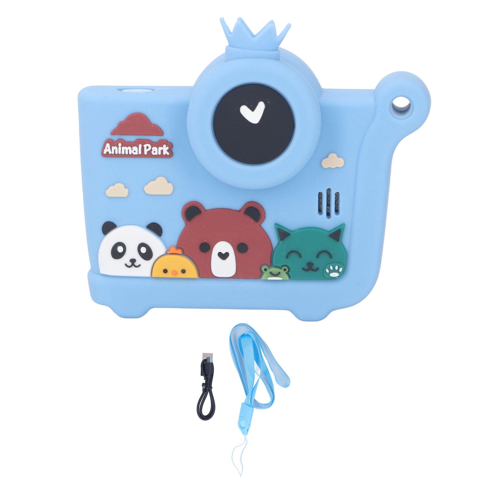 

Детская цифровая камера 40 МП Детская камера с 2,4-дюймовым HD-экраном, фронтальной задней линзой 1080P Comp Blue