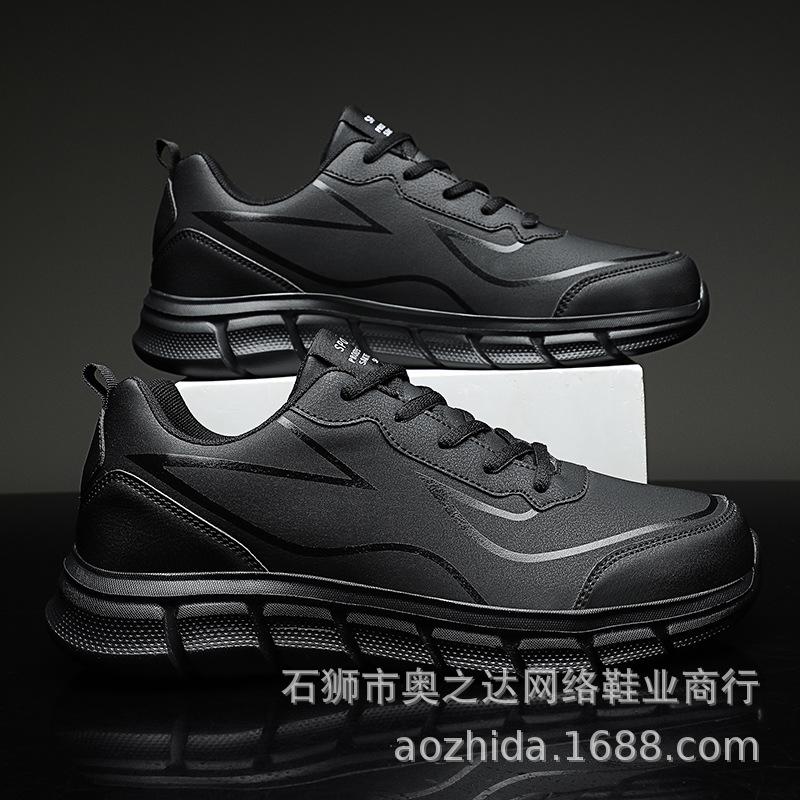 

МОДНАЯ ОБУВЬ, мужские дышащие спортивные кроссовки, спортивные кроссовки для бега, уличные женские теннисные кроссовки для тренажерного зала 40 чёрный