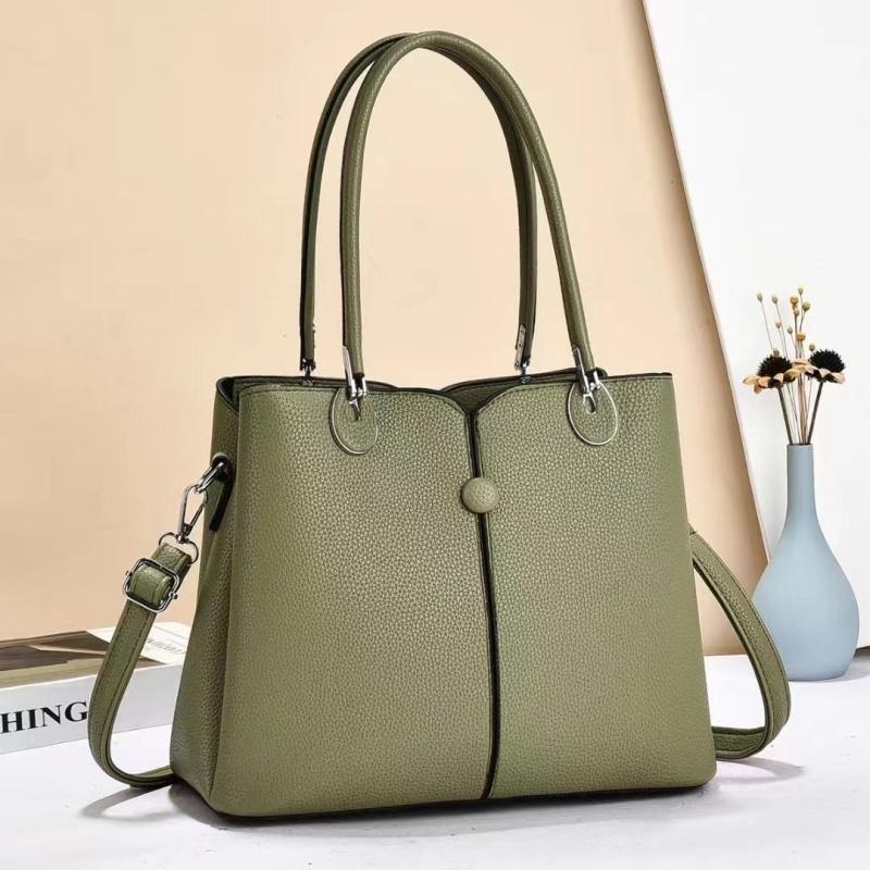 Simple Women's Handbag PU Leather Material Fashionable Shoulder Bag with Large Capacity and Multiple Compartments Suitable for Daily and Holiday Gifts
