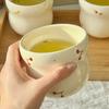 Hand-painted Coffee Cup Embossed Fruit Water Cup Creative Tea Cup  Gift Giving