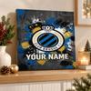 Club Brugge FC Custom Name Text 5D Diamond Painting Kit DIY Full Drill Diamond Art Decoration