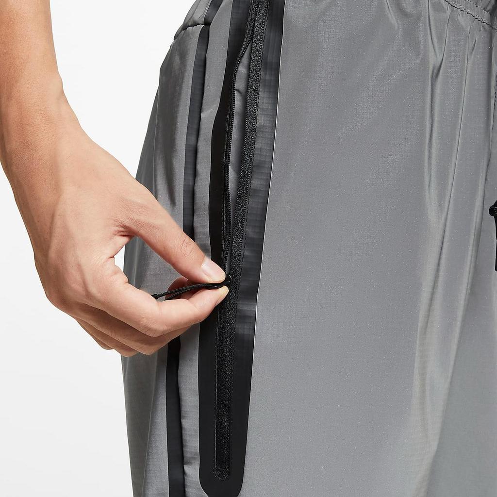 Nike Tech Woven Flash Pants Reflect Silver Black FZ7588-035