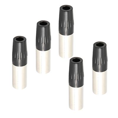 5ks 4pinový XLR konektor Mini samec Adaptér pro mikrofonní kabel MIC Audio zástrčka