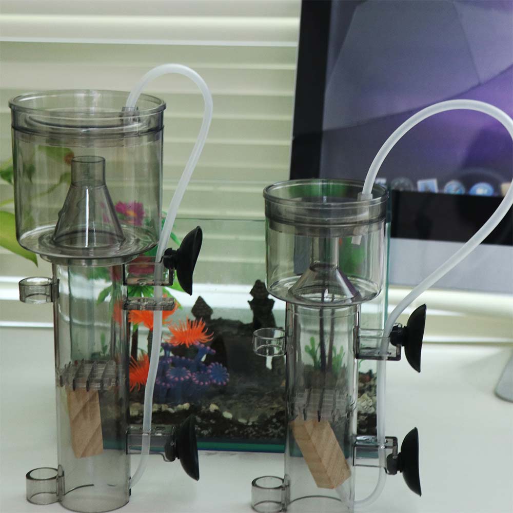 Wall Mount Aquarium Protein Skimmer Suction Cup Seawater Protein Skimmer For Home Fish Tank
