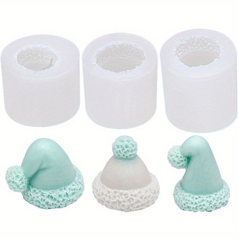 

Creative Christmas Hat Candle Silicone Mold DIY Geometry Candle Making Resin Soap Mold Christmas Gifts Craft Supplies Home Decor