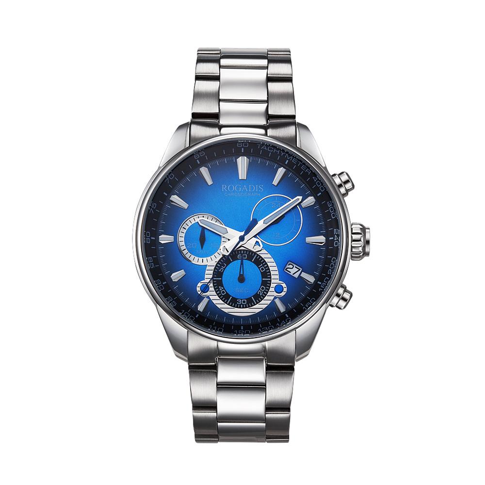 Logadiseu Men'S Chronograph Metal Watch Dh181201_Bl