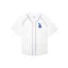MLB Baseball-Trikots Unisex Weiß Moderate Gerade Passform 3ABS60123-07WHS