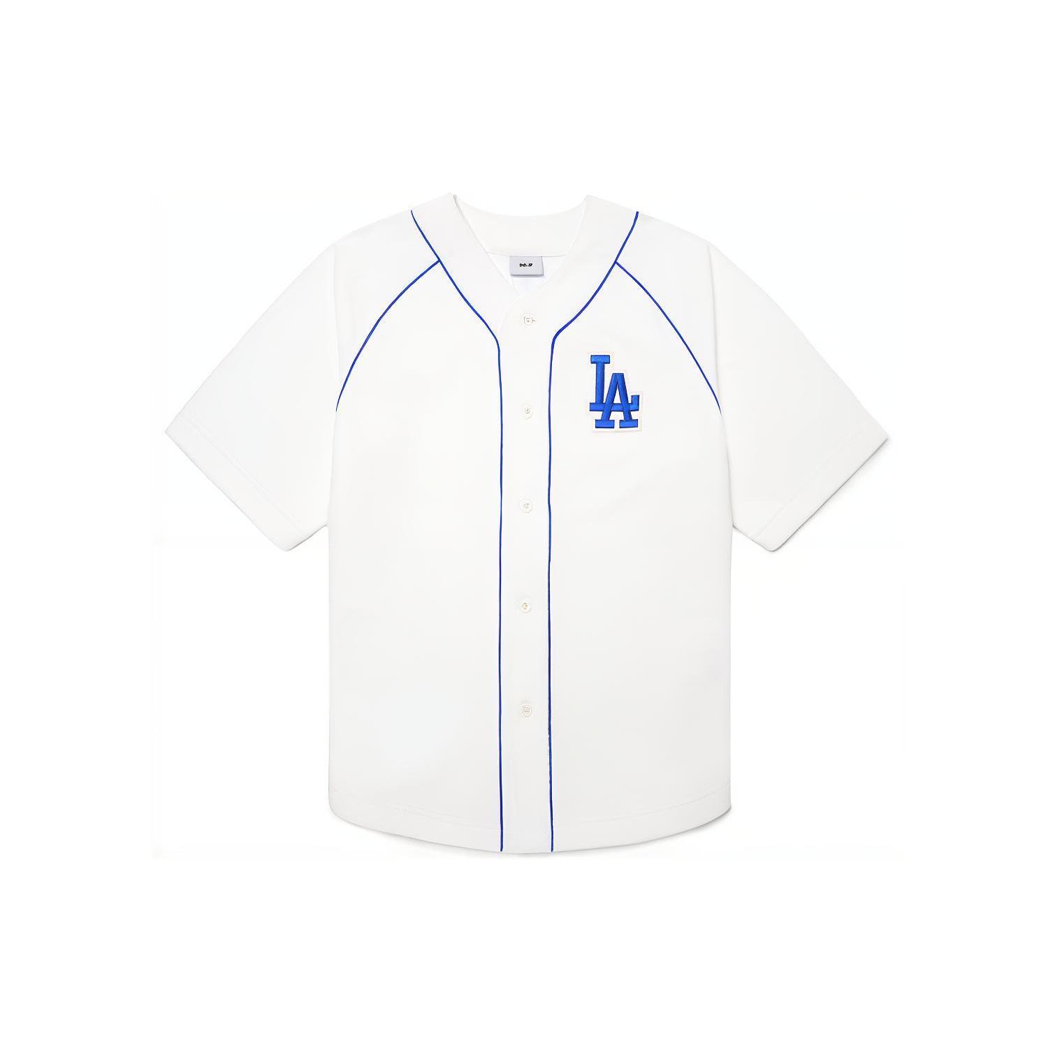 MLB Baseball Jerseys Unisex White Moderate Straight Fit 3ABS60123-07WHS M