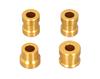 KITACO Aluminum Axle Collar Set for Monkey 125 (Gold) (JB02/JB03/JB05) Front/Rear 093-1300270