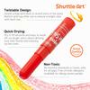 Shuttle Art Tempera Crayon Set of 40 Colors, Pastel, Metallic, and Neon Colors, Quick Drying, Removable with Water, Tempera Paint Stick, Retractable,