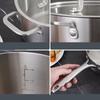 Stainless Steel Soup Pot Riveted Handle Heavy Duty Stockpot for Seafood 20cm