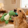 Hund Plüsch Dinosaurier Spielzeug Interaktives Kauspielzeug Weiches Quietschendes Hund Kuscheltier Welpen Zahnungsspielzeug