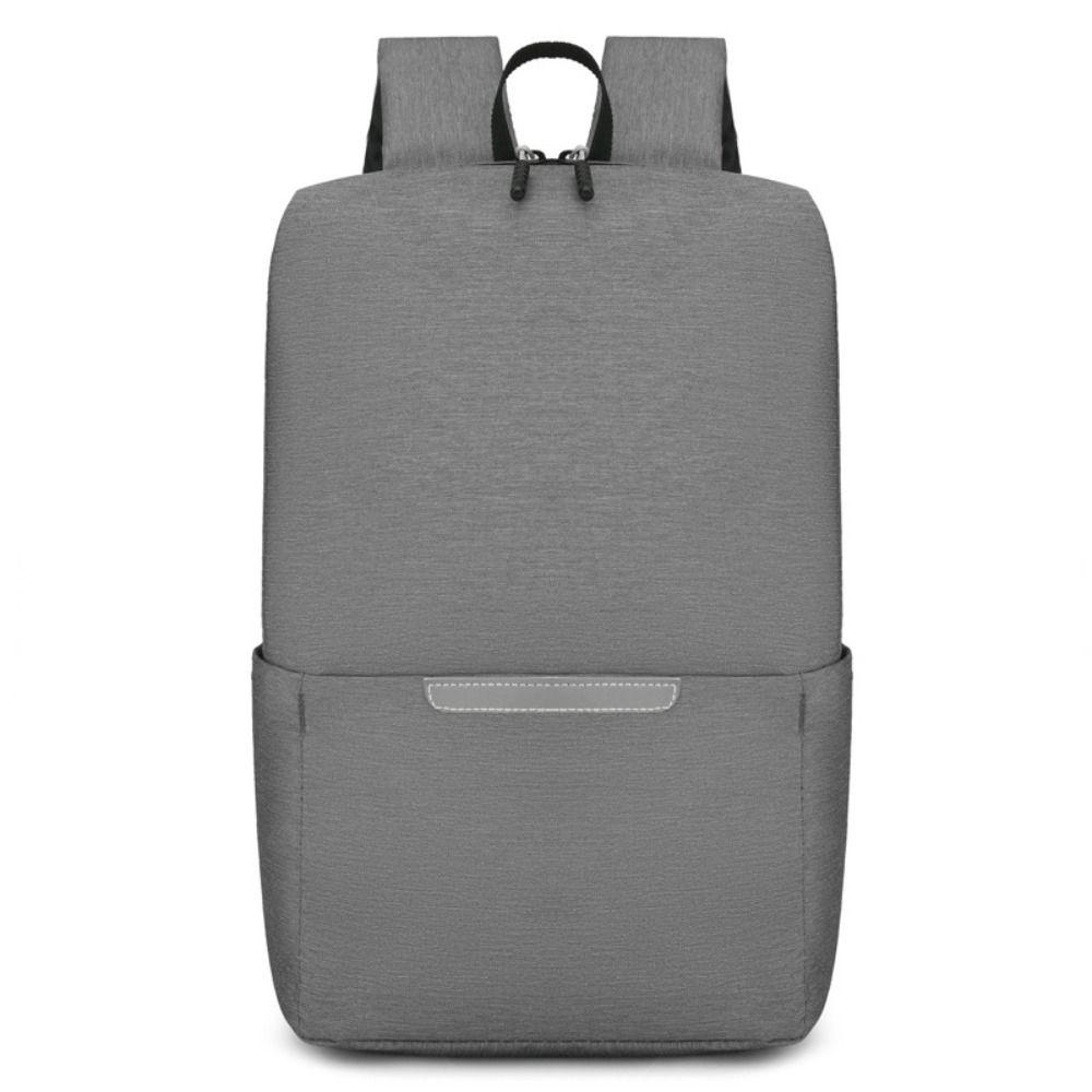 Casual Waterproof Small Backpack Solid Color Schoolbag School Bags Large Capacity Travel Bag Book Bags Teenagers