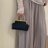 Fashion Chain Bag Women's Summer New Fashion Simple Shoulder Shell Bag Casual Plaid Messenger Bag Bag