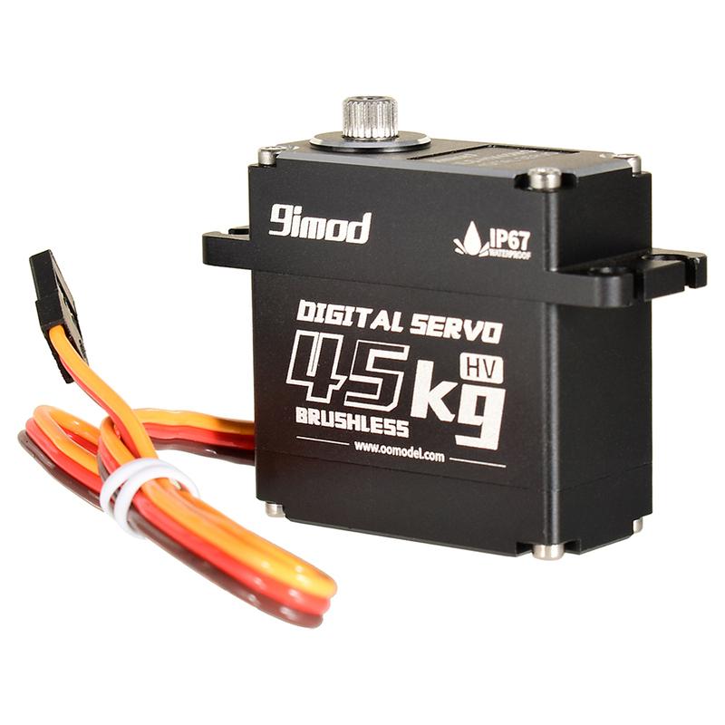RC Servo 9imod Waterproof Brushless Coreless Servo 50KG 45KG 35KG 25KG Metal Gear Digital Servo for RC Model