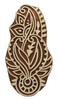 Wooden Painting Block Floral Design Collectible As Home D    Cor Printing