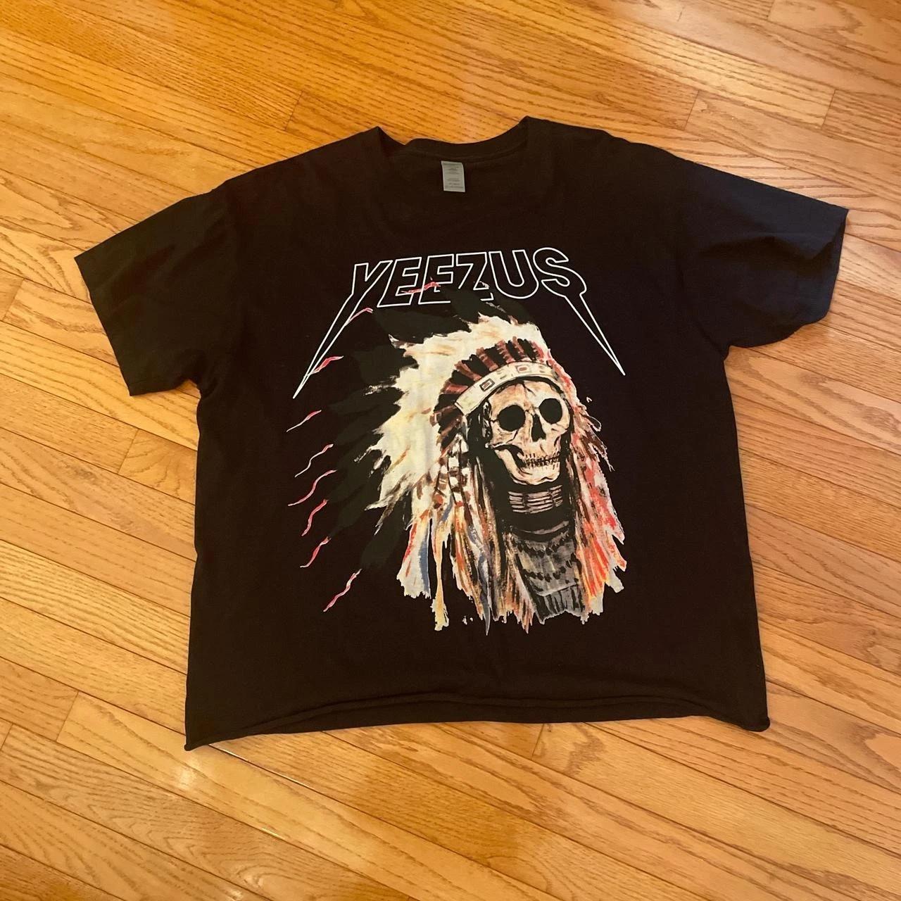 Vintage style Yee zus tour graphic t shirt Kanye West XL