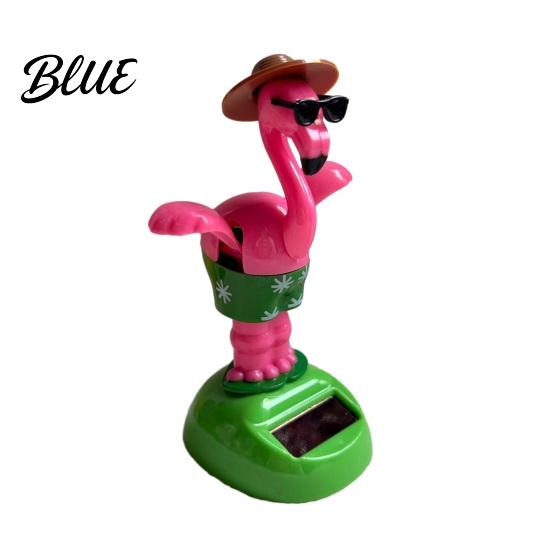 Accessoire de voiture personnalisé Décoration Grue Solaire à Secouer Animal Mignon Jouet à Suspendre sur le Tableau de Bord