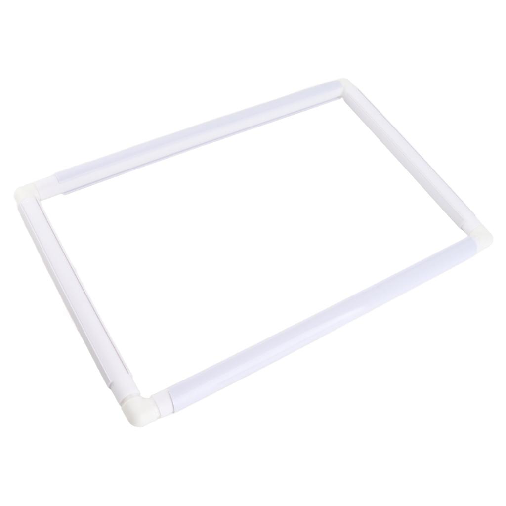 Plastic Clip Frame for Embroidery   Stitch Quilting Needlepoint   Tool(20.3*20.3cm)