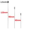 10pcs/lot 9cm 12.1cm Length Brooch Pin Safety Pins With Stopper Ends Copper Rhodium Color for Diy Brooch Pins Base Jewelry